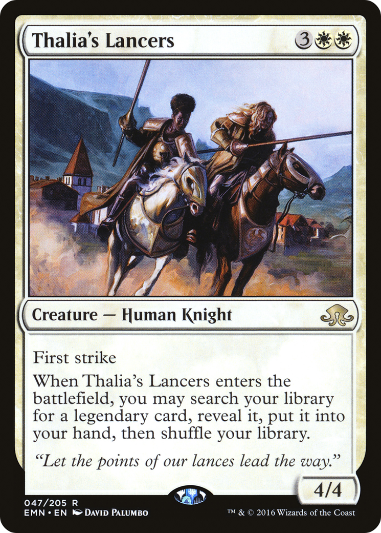 Thalia's Lancers (EMN-047) [Eldritch Moon] Foil
