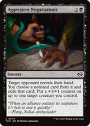 Aggressive Negotiations (TDM-070) [Tarkir: Dragonstorm] Foil