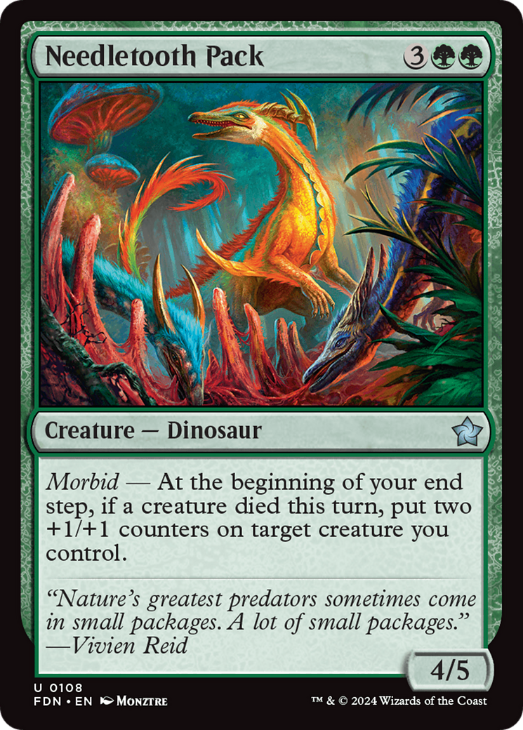 Needletooth Pack (FDN-108) [Foundations]