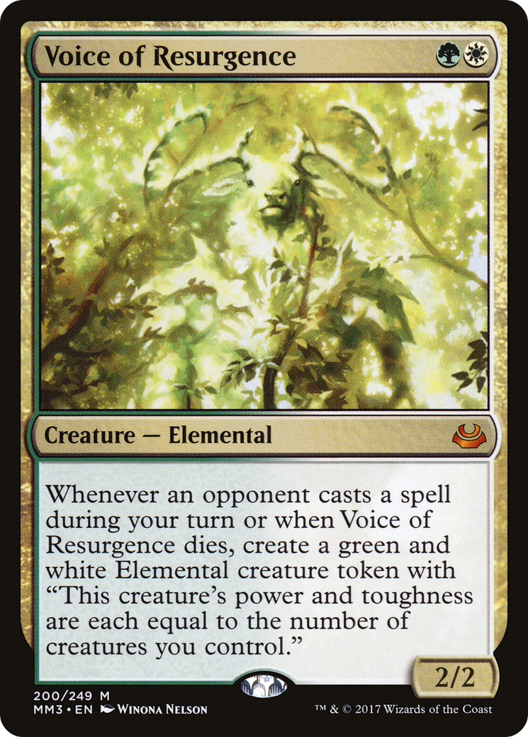 Voice of Resurgence (MM3-200) [Modern Masters 2017]