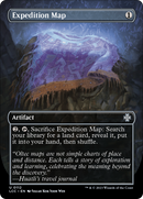 Expedition Map (LCC-112) [The Lost Caverns of Ixalan Commander] (Borderless) Foil