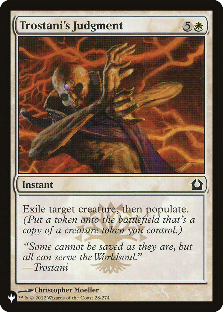 Trostani's Judgment (LIST-RTR-28) [The List]