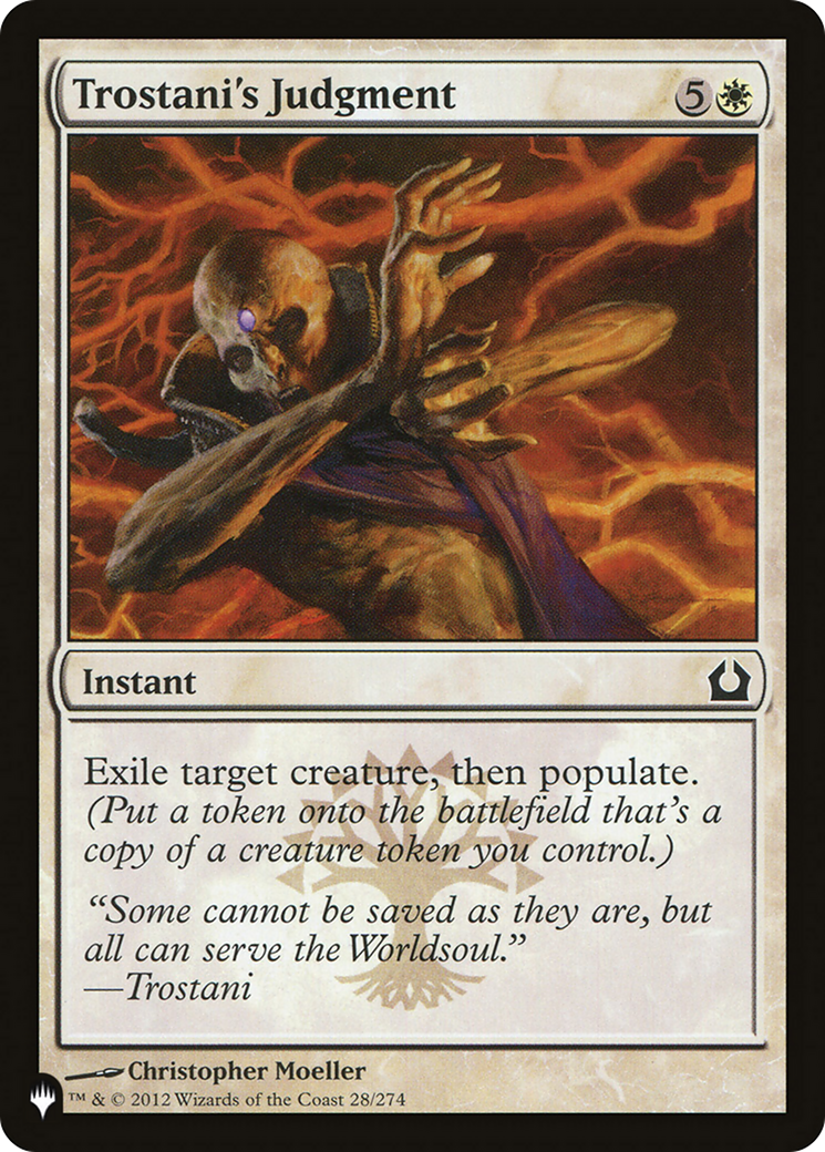 Trostani's Judgment (LIST-RTR-28) [The List]