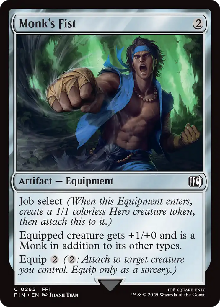 Monk's Fist (FIN-265) [FINAL FANTASY] Foil