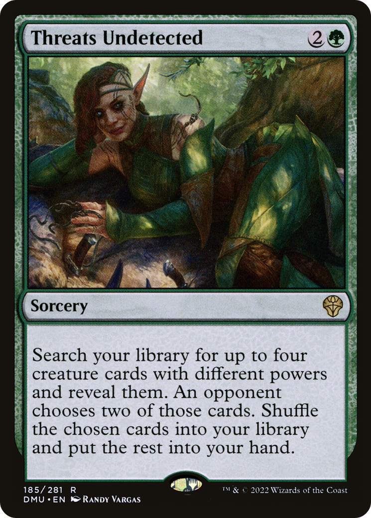 Threats Undetected (DMU-185) [Dominaria United] Foil