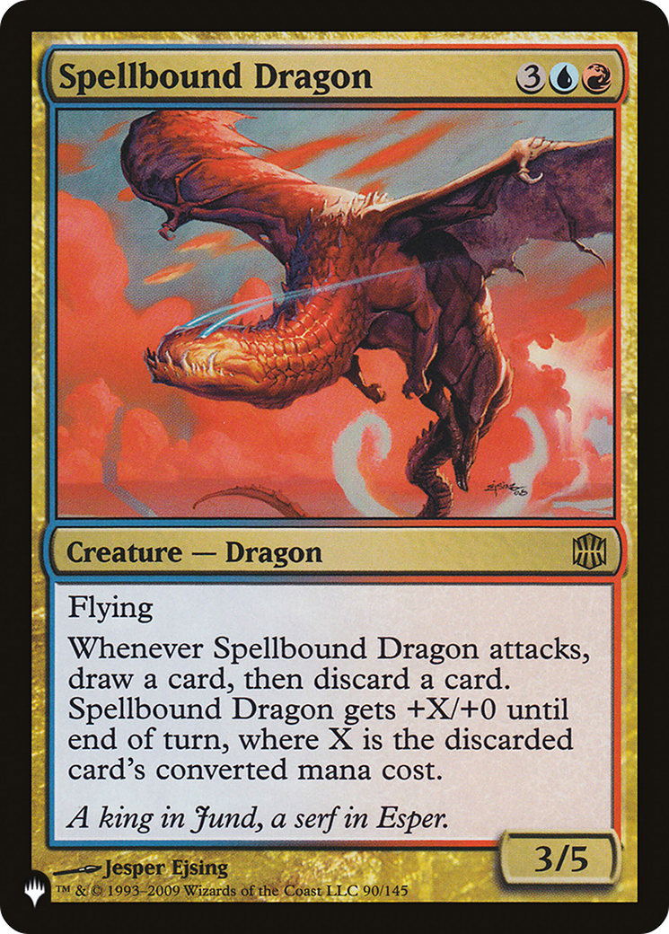 Spellbound Dragon (LIST-ARB-90) [The List]