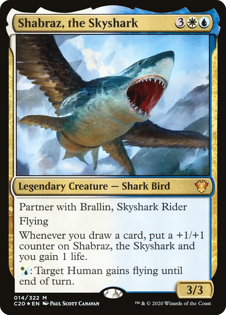Shabraz, the Skyshark (C20-014) [Commander 2020]