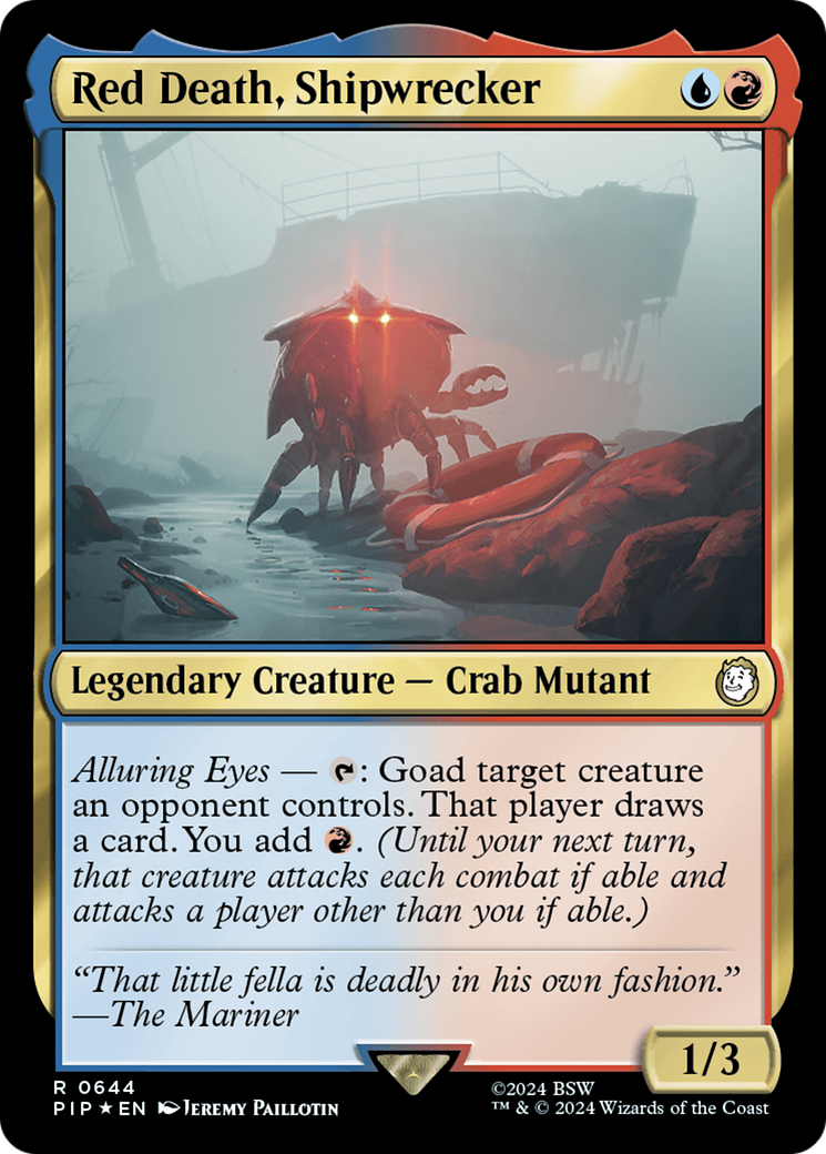 Red Death, Shipwrecker (PIP-644) [Fallout] Foil