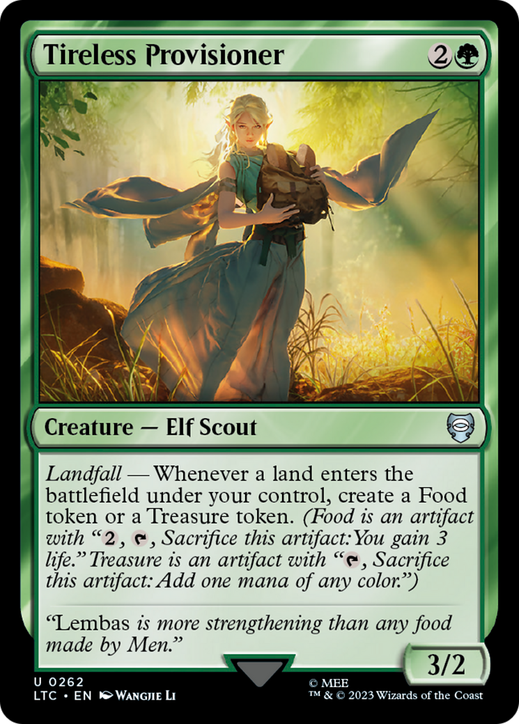 Tireless Provisioner (LTC-262) [Tales of Middle-earth Commander]
