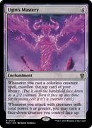 Ugin's Mastery (MKC-053) [Murders at Karlov Manor Commander]