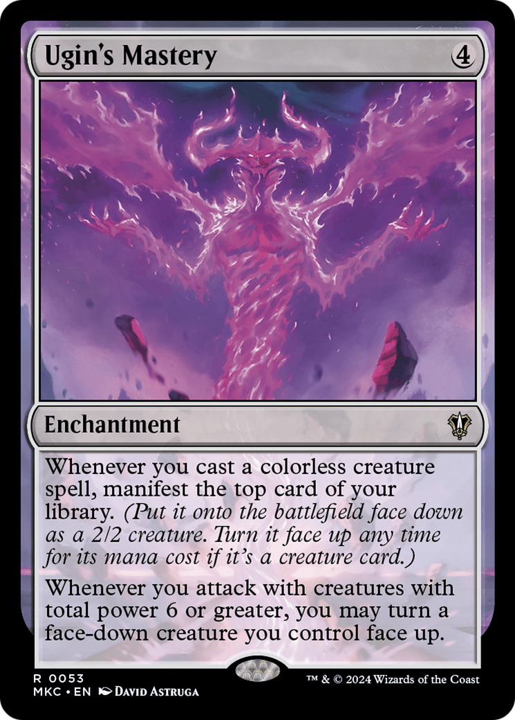 Ugin's Mastery (MKC-053) [Murders at Karlov Manor Commander]