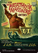 The Meathook Massacre (INR-486) [Innistrad Remastered]: (Showcase, enchantment) (Borderless) Foil
