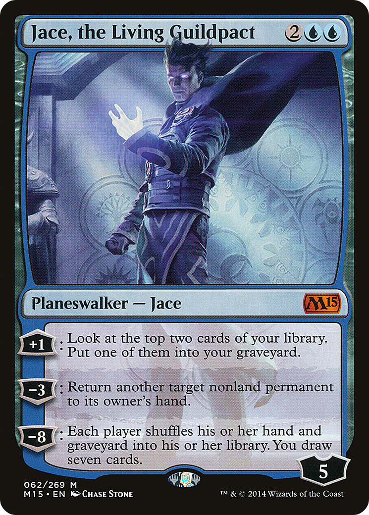 Jace, the Living Guildpact (M15-062) [Magic 2015]