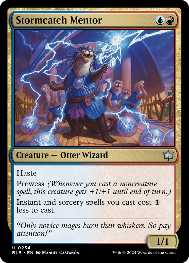 Stormcatch Mentor (BLB-234) [Bloomburrow]