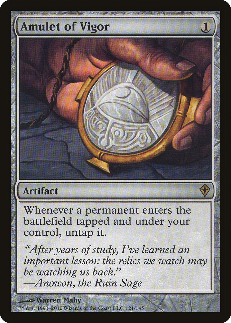 Amulet of Vigor (WWK-121) [Worldwake]