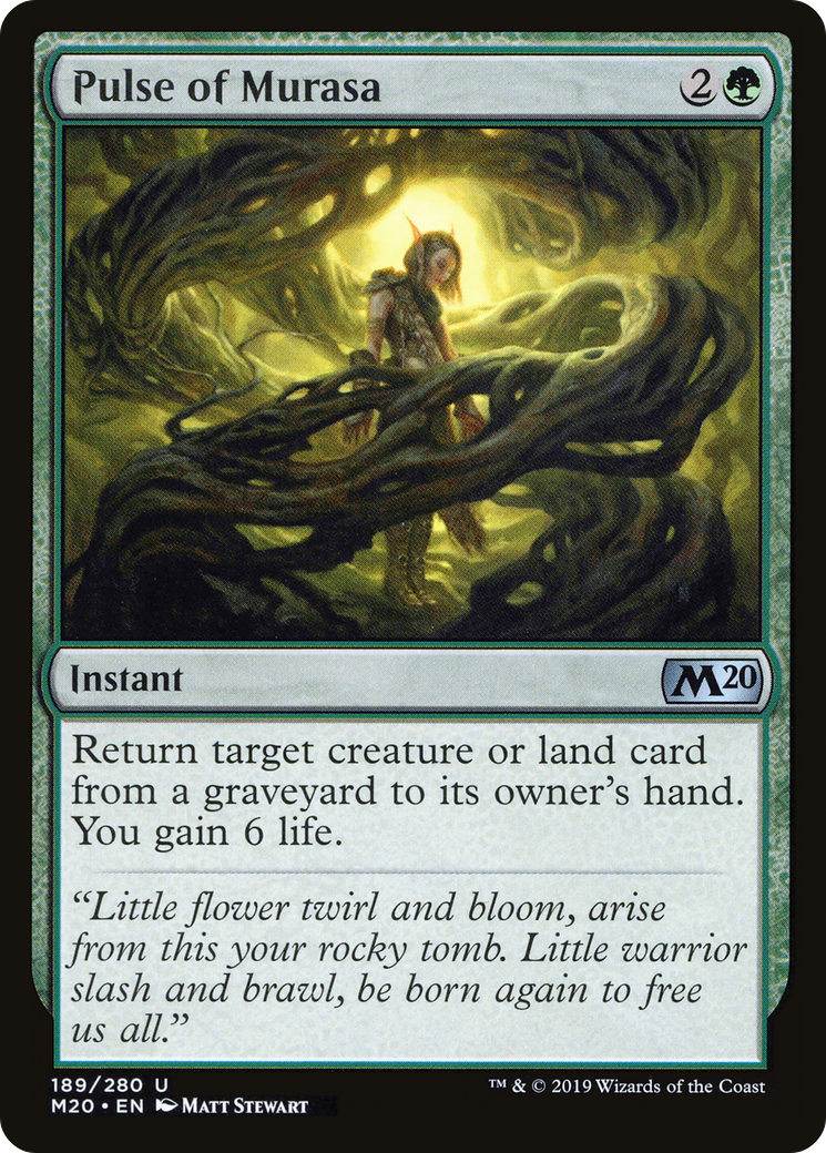 Pulse of Murasa (M20-189) [Core Set 2020] Foil