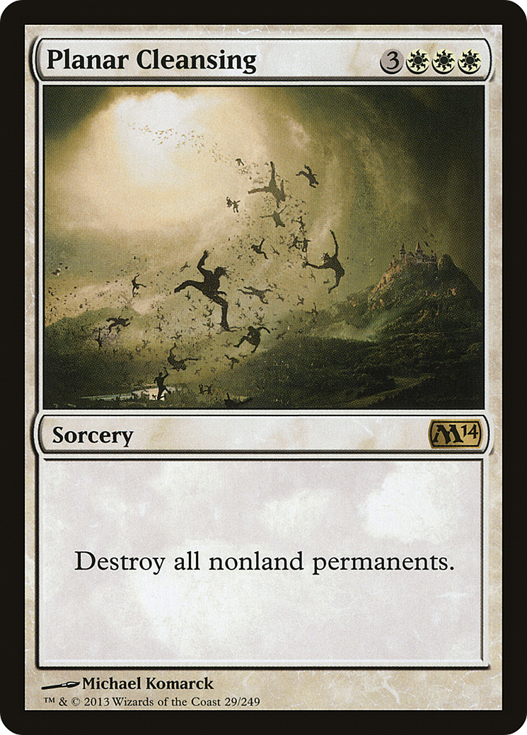 Planar Cleansing (M14-029) [Magic 2014]