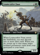 Loamcrafter Faun (WOC-055) [Wilds of Eldraine Commander]: (Extended Art)