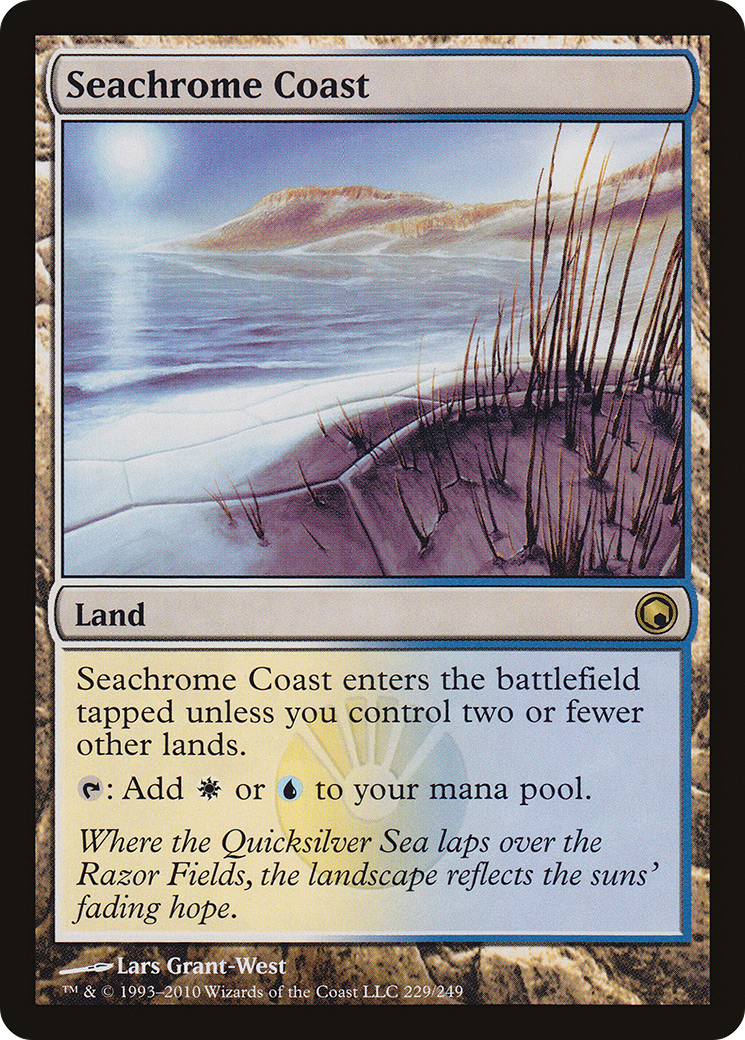 Seachrome Coast (SOM-229) [Scars of Mirrodin]