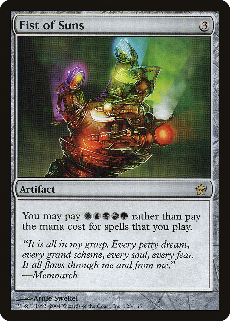 Fist of Suns (5DN-123) [Fifth Dawn] Foil