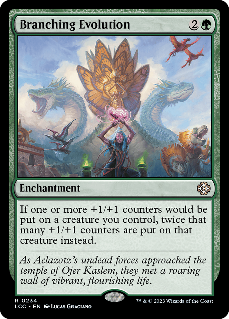 Branching Evolution (LCC-234) [The Lost Caverns of Ixalan Commander]