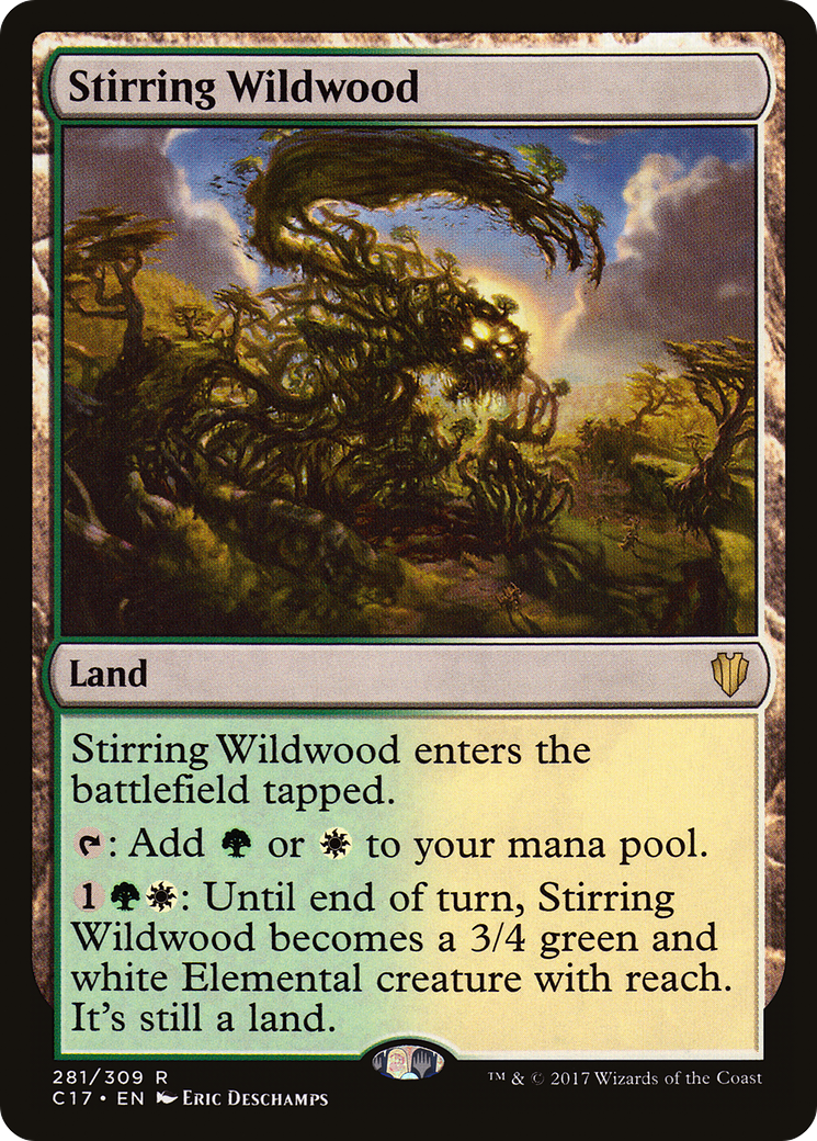 Stirring Wildwood (C17-281) [Commander 2017]