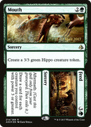 Mouth // Feed (PRE-214S) [Amonkhet Promos] Foil