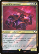 Assault Intercessor (Surge Foil) (40K-104) [Warhammer 40,000 Commander] Foil