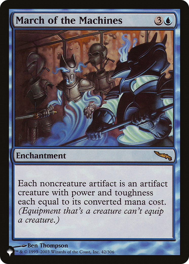 March of the Machines (LIST-MRD-42) [The List]