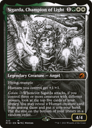 Sigarda, Champion of Light (Showcase) (MID-323) [Innistrad: Midnight Hunt]