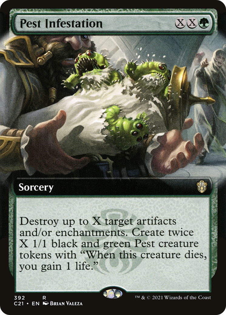 Pest Infestation (C21-392) [Commander 2021]: (Extended Art)