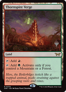 Thornspire Verge (PPDSK-270P) [Duskmourn: House of Horror Promos] Foil