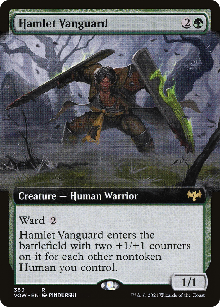 Hamlet Vanguard (Extended Art) (VOW-389) [Innistrad: Crimson Vow]