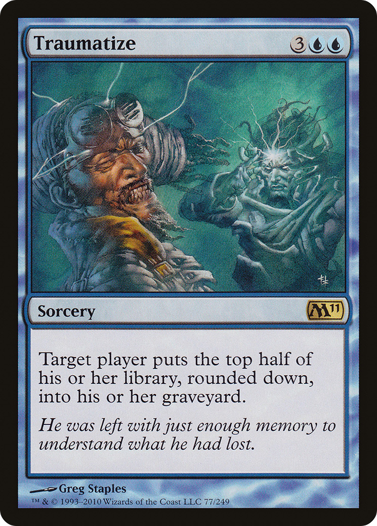 Traumatize (M11-077) [Magic 2011]