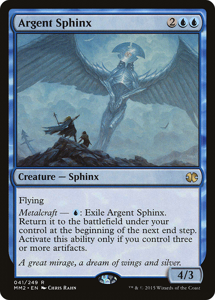 Argent Sphinx (MM2-041) [Modern Masters 2015]