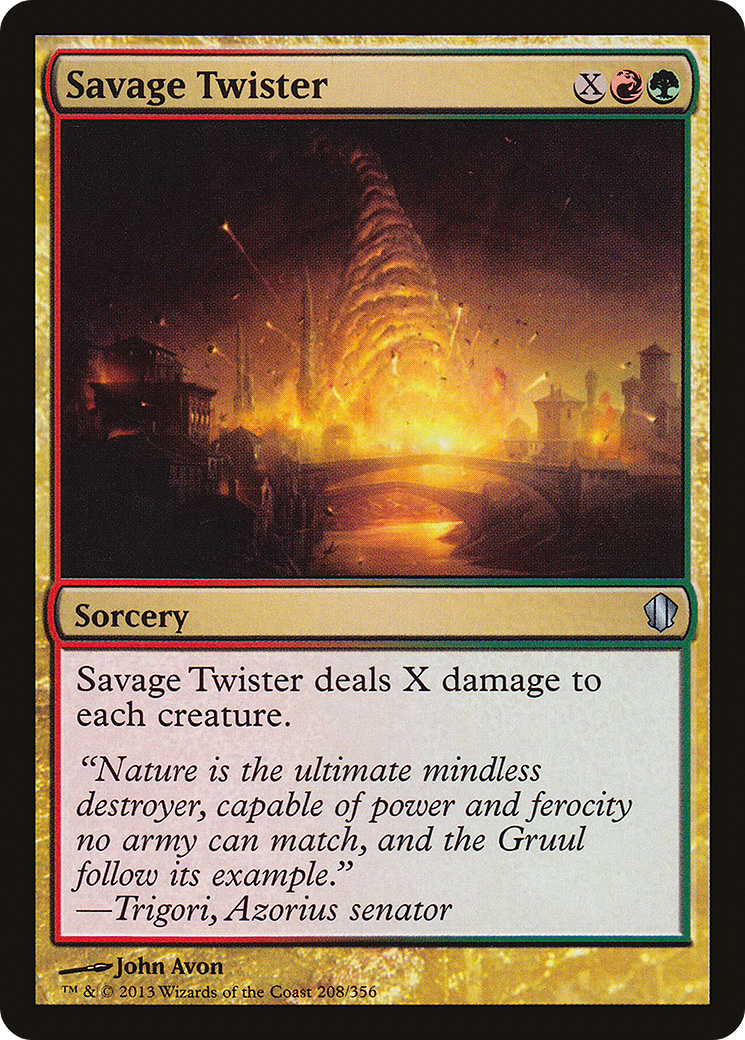 Savage Twister (C13-208) [Commander 2013]