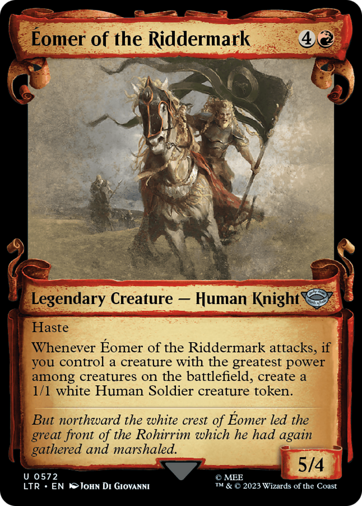 Éomer of the Riddermark (LTR-572) [The Lord of the Rings: Tales of Middle-earth]: (Showcase)