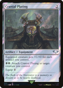 Cranial Plating (Surge Foil) (40K-236) [Warhammer 40,000 Commander] Foil