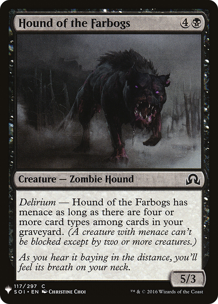 Hound of the Farbogs (LIST-SOI-117) [The List]