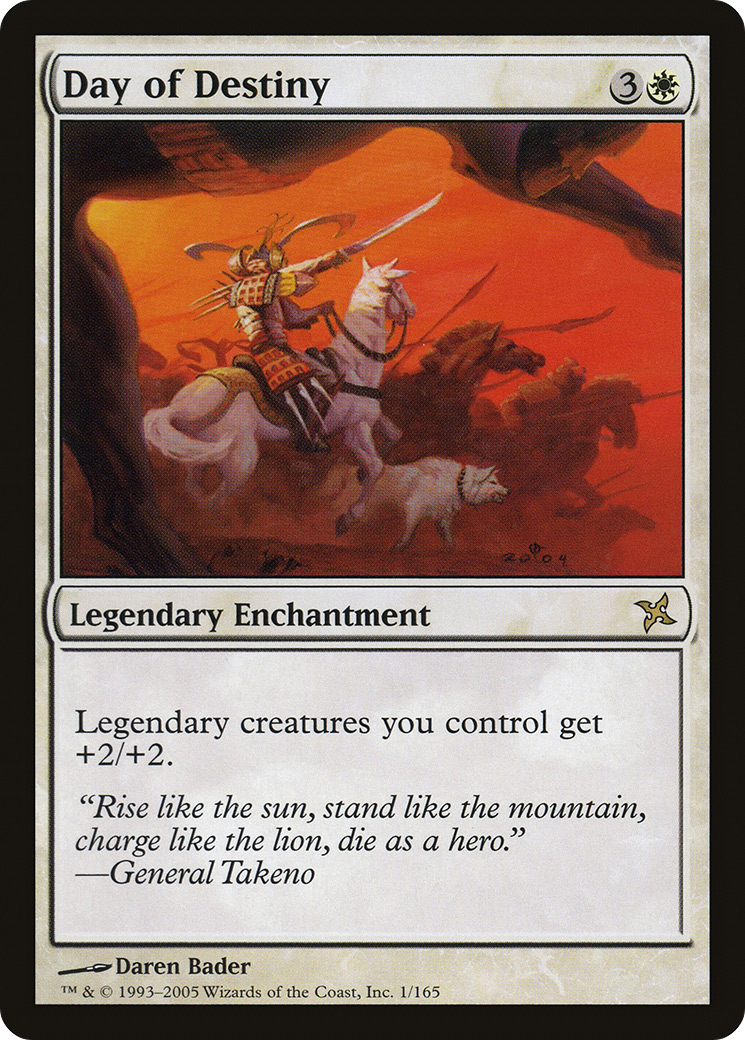 Day of Destiny (BOK-001) [Betrayers of Kamigawa] Foil