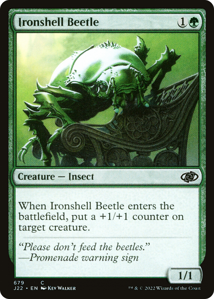 Ironshell Beetle (J22-679) [Jumpstart 2022]