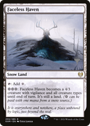 Faceless Haven (PPKHM-255P) [Kaldheim Promos]: (snow)
