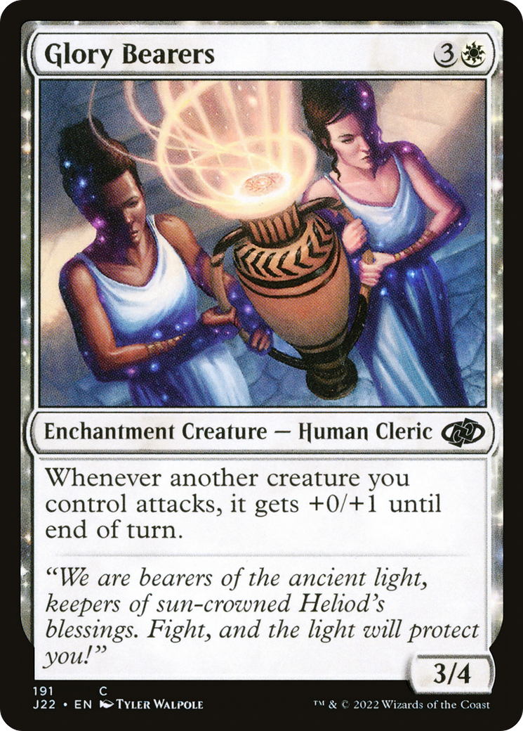 Glory Bearers (J22-191) [Jumpstart 2022]: (enchantment)