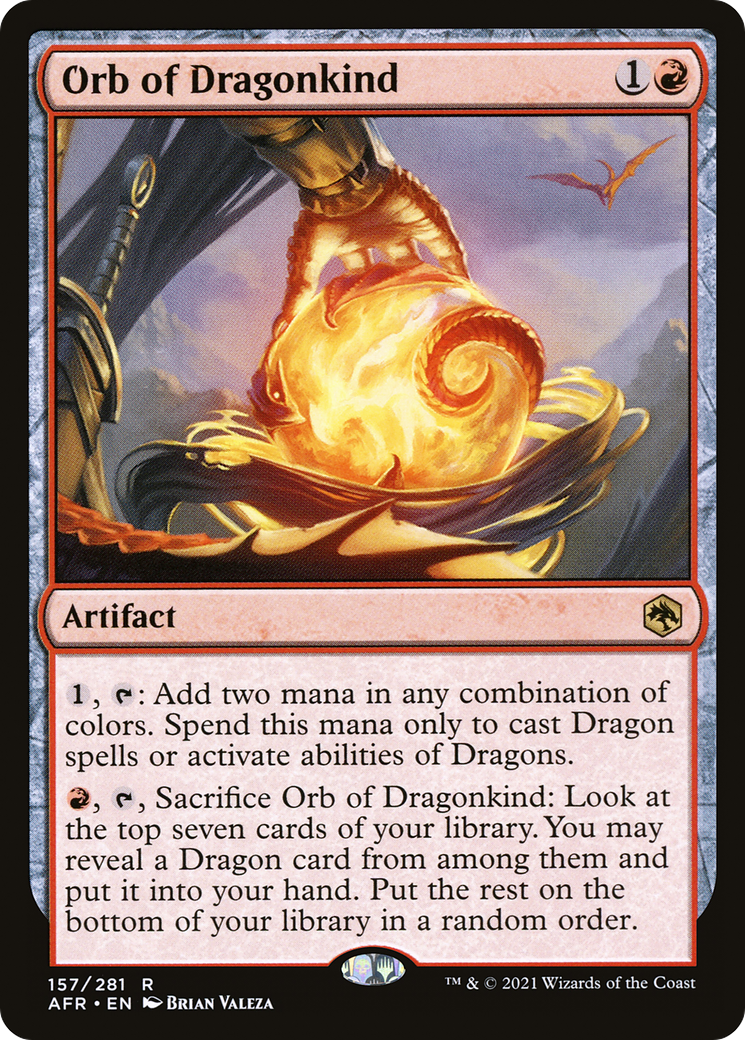 Orb of Dragonkind (AFR-157) [Adventures in the Forgotten Realms] Foil