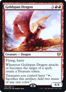 Goldspan Dragon (PRE-139S) [Kaldheim Promos] Foil