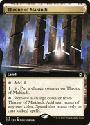 Throne of Makindi (ZNR-379) [Zendikar Rising]: (Extended Art) Foil