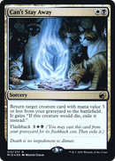 Can't Stay Away (PRE-213S) [Innistrad: Midnight Hunt Promos] Foil