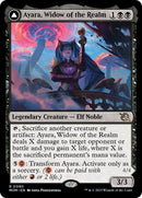 Ayara, Widow of the Realm // Ayara, Furnace Queen (MOM-090) [March of the Machine] Foil