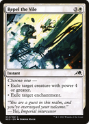 Repel the Vile (NEO-033) [Kamigawa: Neon Dynasty] Foil