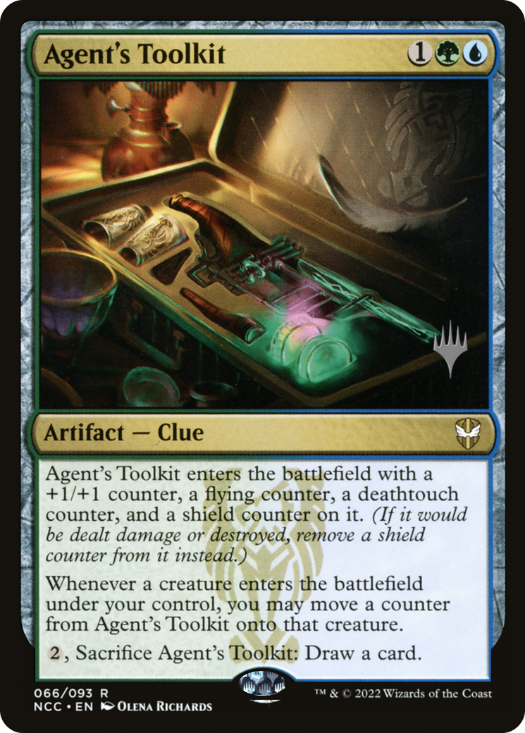 Agent's Toolkit (PPSNC-066) [Promo Pack: New Capenna Commander Promos] Foil